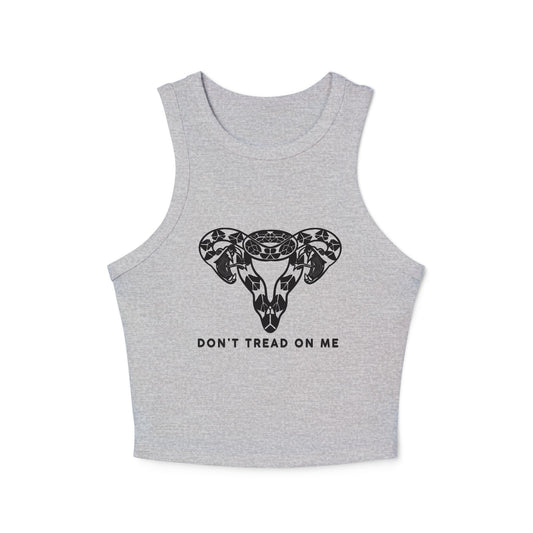 Double Headed Rattlesnake Racer Tank Top