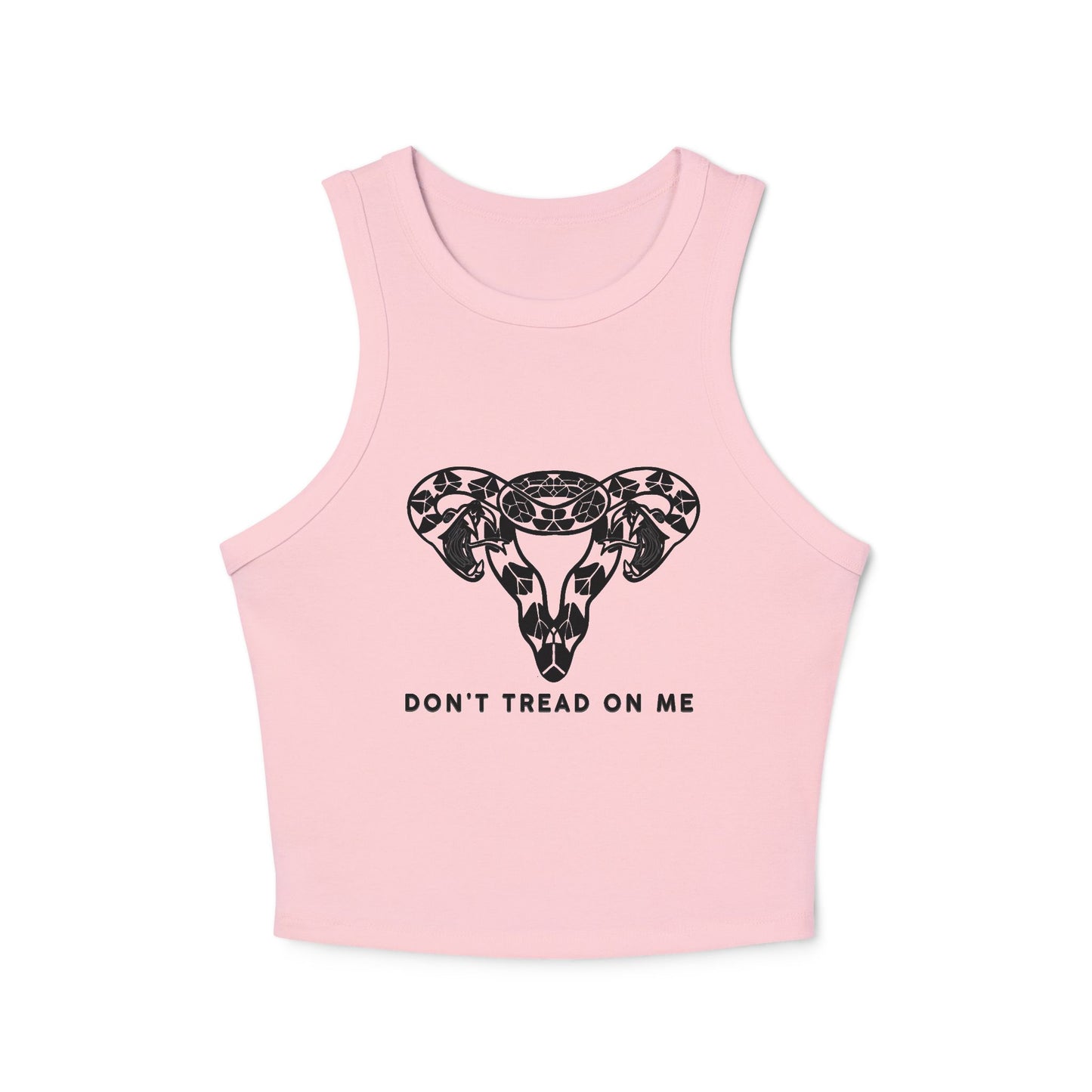 Double Headed Rattlesnake Racer Tank Top