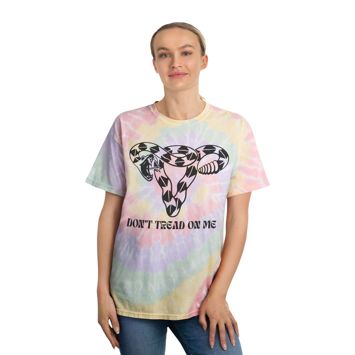 Spiral Rattlesnake TieDye T-Shirt