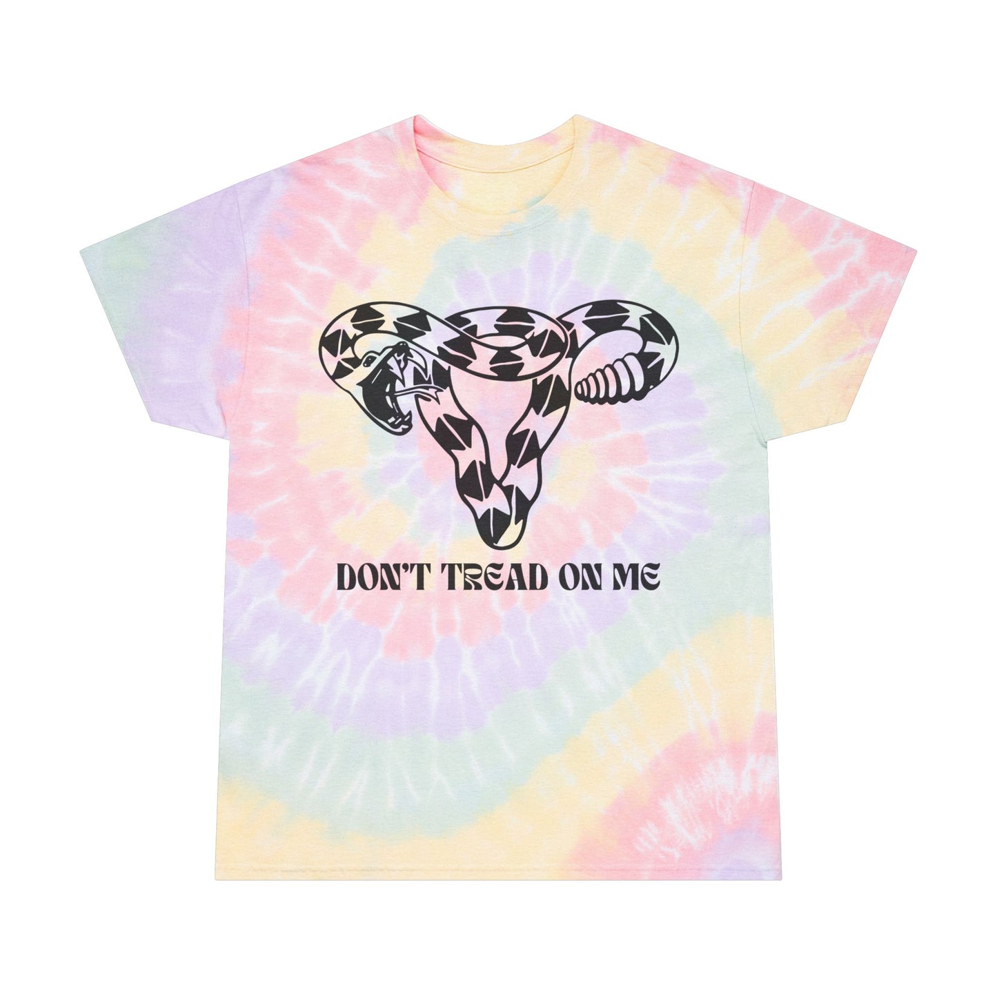 Spiral Rattlesnake TieDye T-Shirt