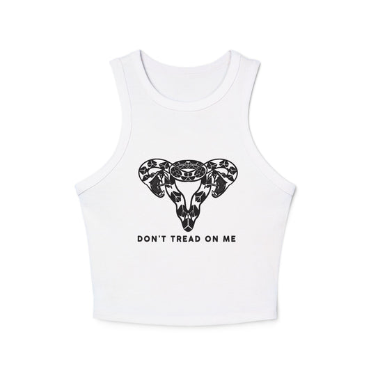 Double Headed Rattlesnake Racer Tank Top