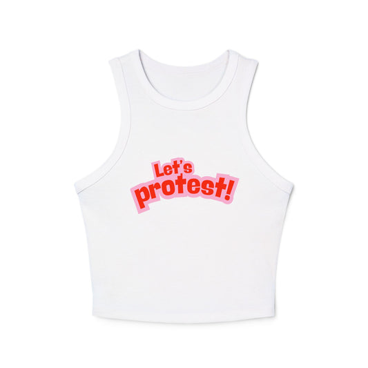 Let's Protest Women's Tank Top